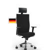 EXECUTIVE | EXECUTIVE (4D Armlehne & Aluminium Fußkreuz) / Mit Kopfstütze / Schwarz