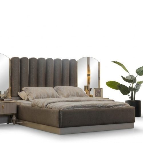 Exklusive Schlafzimmer Möbel Designer Doppelbett Moderne Nachttische Exklusive Schlafzimmer Möbel Designer Doppelbett Moderne Nachttische