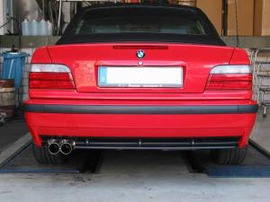 Eisenmann Endschalldämpfer Edelstahl+Anschlußrohr bis Kat. Einseitig passend für BMW E36 Eisenmann Endschalldämpfer Edelstahl+Anschlußrohr bis Kat. Einseitig passend für BMW E36
