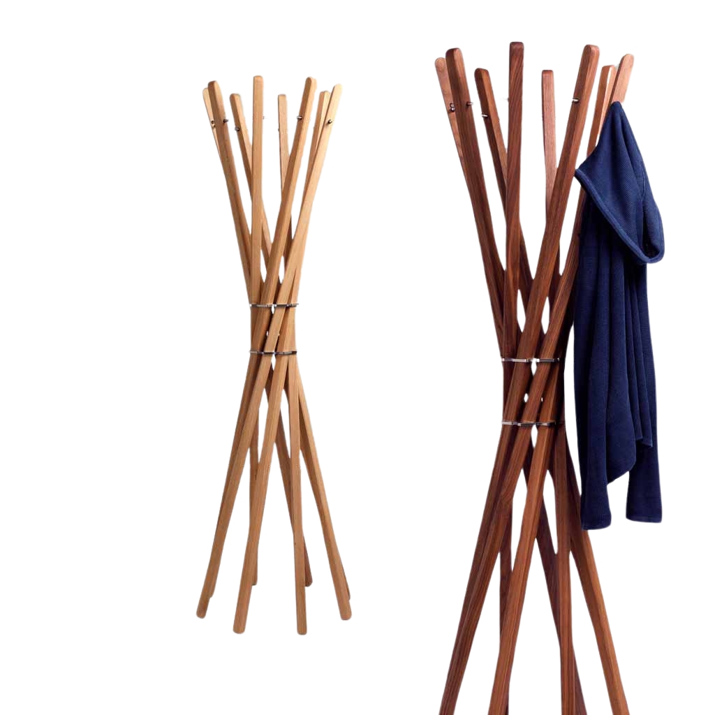 Keilbach - Marilyn - Design Garderobenständer in Esche oder Eiche Keilbach - Marilyn - Design Garderobenständer in Esche oder Eiche