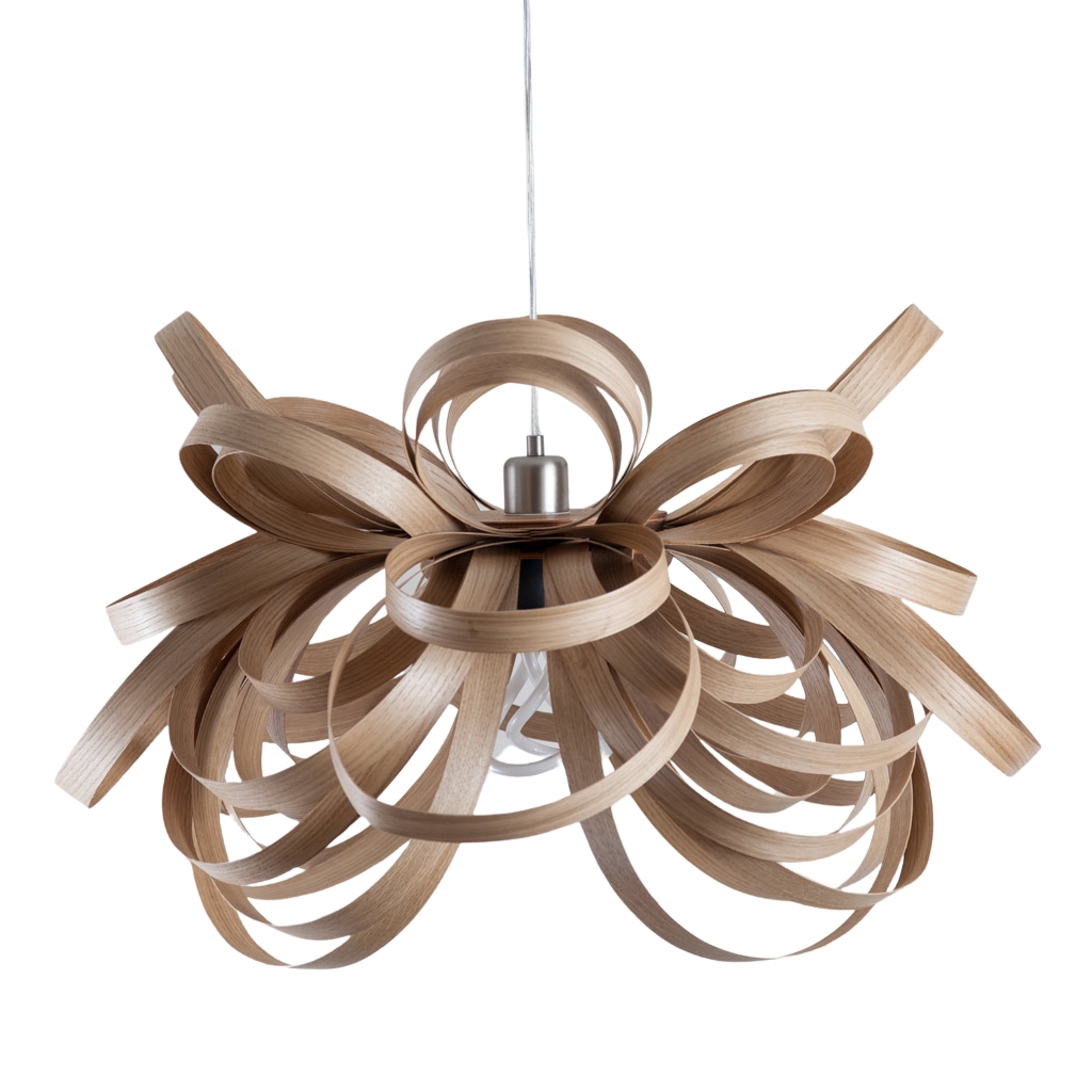 Tom Raffield - Butterfly - ausgefallene Design Pendelleuchte aus Holz