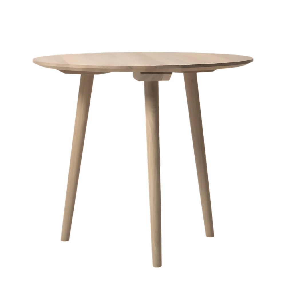&tradition - In Between SK3 - runder Design Tisch mit 90cm Durchmesser