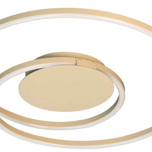 Fischer & Honsel LED-Deckenleuchte HOLY 1-flammig in Farbe Metall sandfarbig