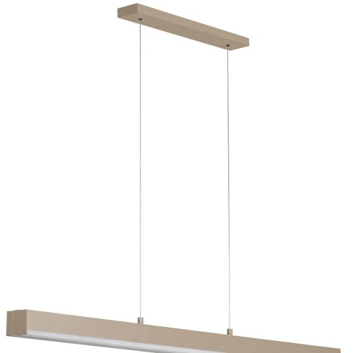 Fischer & Honsel LED-Pendelleuchte VAYANA 3-flammig in Farbe Metall sandfarbig Fischer & Honsel LED-Pendelleuchte VAYANA 3-flammig in Farbe Metall sandfarbig