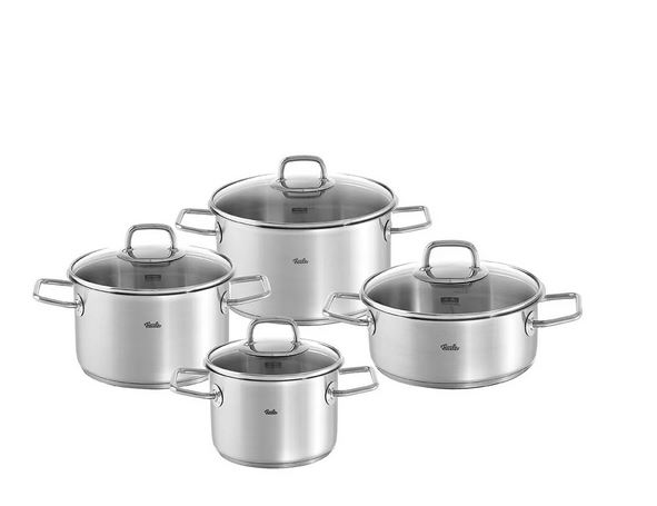 Fissler Topf-Set VISEO® in Farbe Edelstahl Fissler Topf-Set VISEO® in Farbe Edelstahl