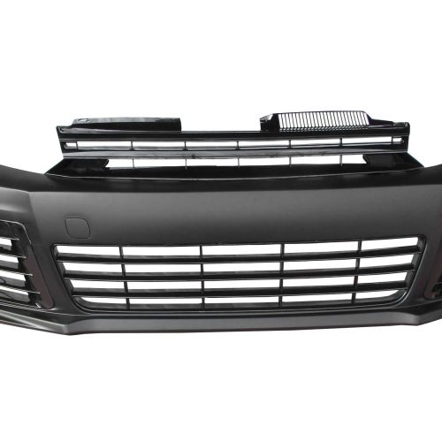 Front Stoßstange Spoiler Kühlergrill Gitter LED Tagfahrlicht für VW Golf 6