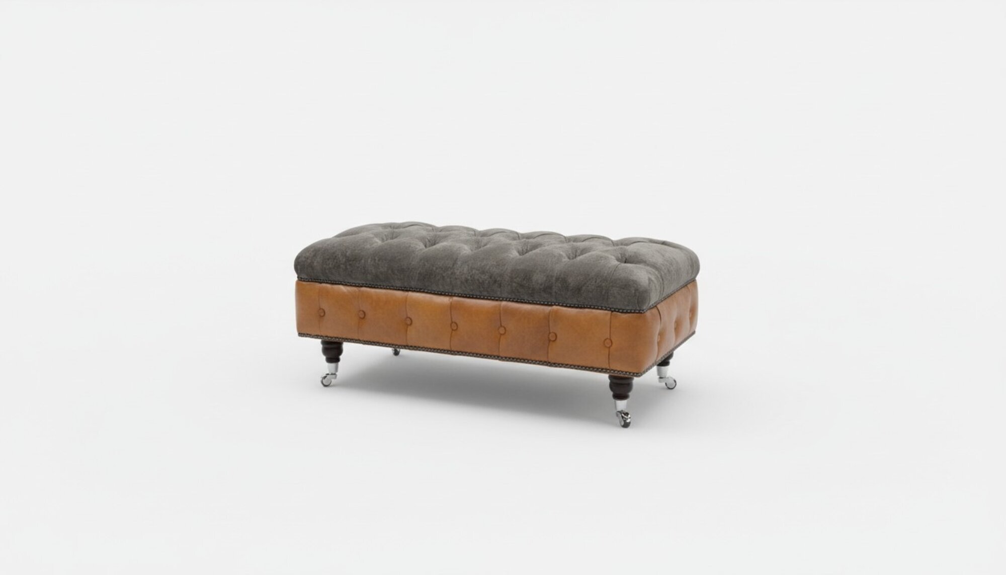 Fußhocker Rund Hocker Polsterhocker Sitzhocker Ottomane Hocker