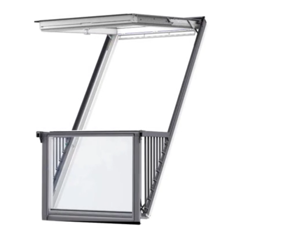 Velux Balkonfenster Cabrio GDL 2066 Energie Plus Weiß 114 x 252 SK19 Velux Balkonfenster Cabrio GDL 2066 Energie Plus Weiß 114 x 252 SK19