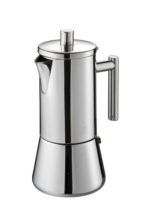GEFU Espressokocher NANDO in Farbe silber