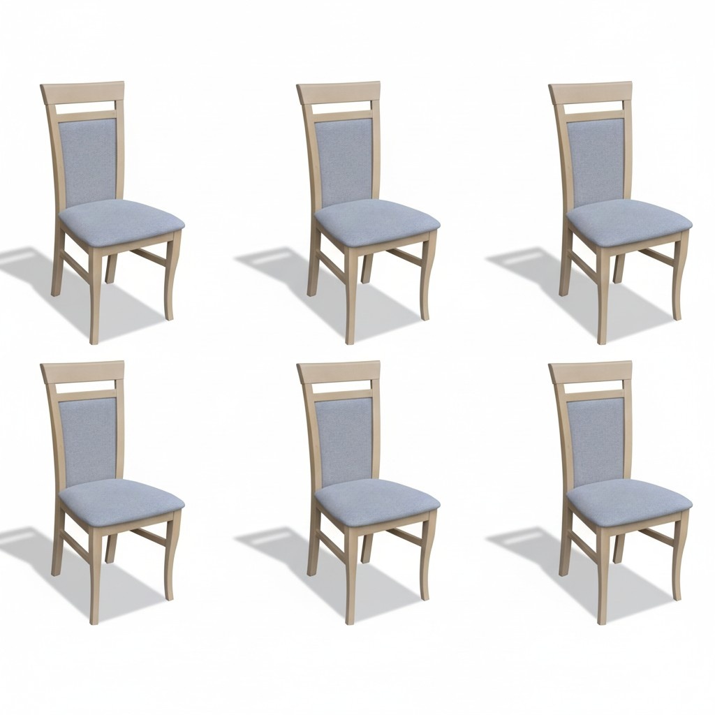 Garnitur Komplett Gruppe Wohnzimmer 6x Stück Grau Esszimmer Stuhl Set Stühle Neu Garnitur Komplett Gruppe Wohnzimmer 6x Stück Grau Esszimmer Stuhl Set Stühle Neu