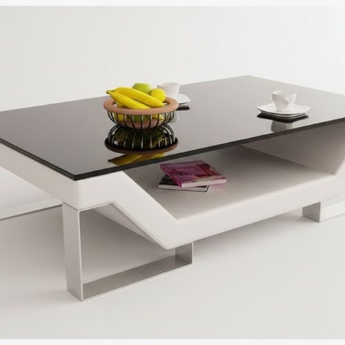 Gepolsterter Tisch Wohnzimmer Couchtische Glastisch Design Tische