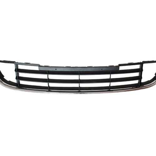 Gitter MITTE Stoßstange Grill Chrom Rahmenfür Skoda Octavia II 1Z ab 2009-2011