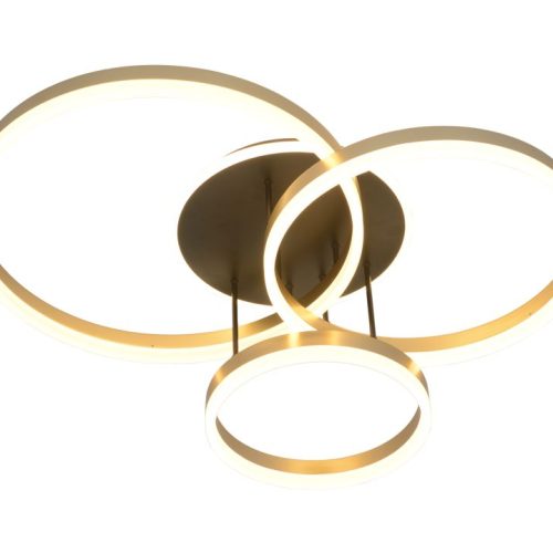 Global Technics LED-Deckenleuchte SCHENNA 1-flammig in Farbe schwarz+gold Global Technics LED-Deckenleuchte SCHENNA 1-flammig in Farbe schwarz+gold