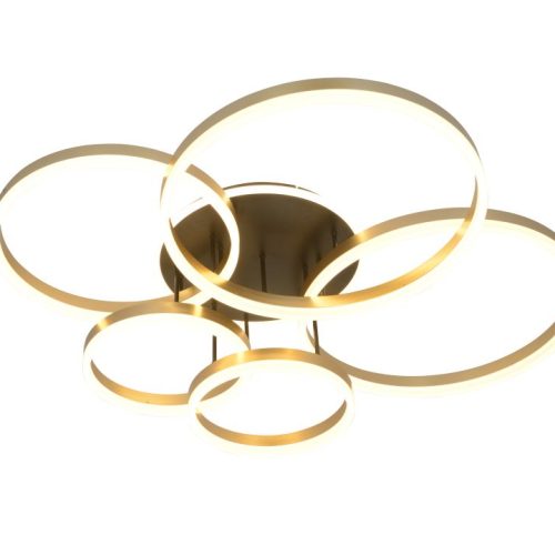 Global Technics LED-Deckenleuchte SCHENNA 1-flammig in Farbe schwarz+gold Global Technics LED-Deckenleuchte SCHENNA 1-flammig in Farbe schwarz+gold