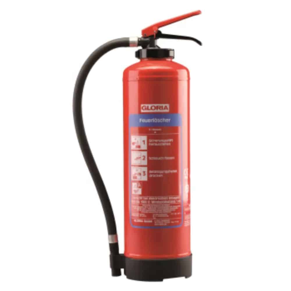 Gloria - WH 6 EASY - Wasser-Auflade-Feuerlöscher Gloria - WH 6 EASY - Wasser-Auflade-Feuerlöscher