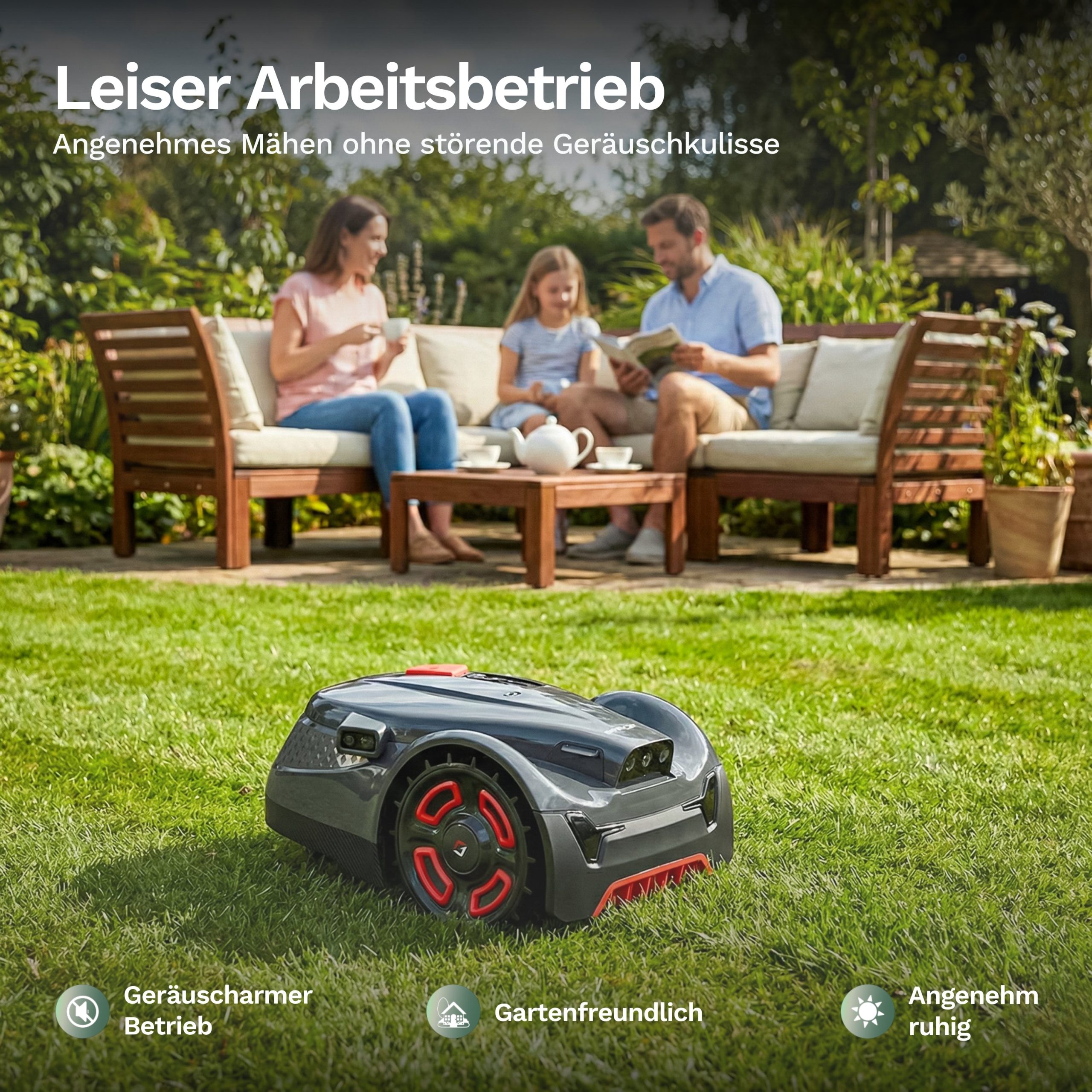 Goalker H3 Pro – Mähroboter ohne Begrenzungskabel