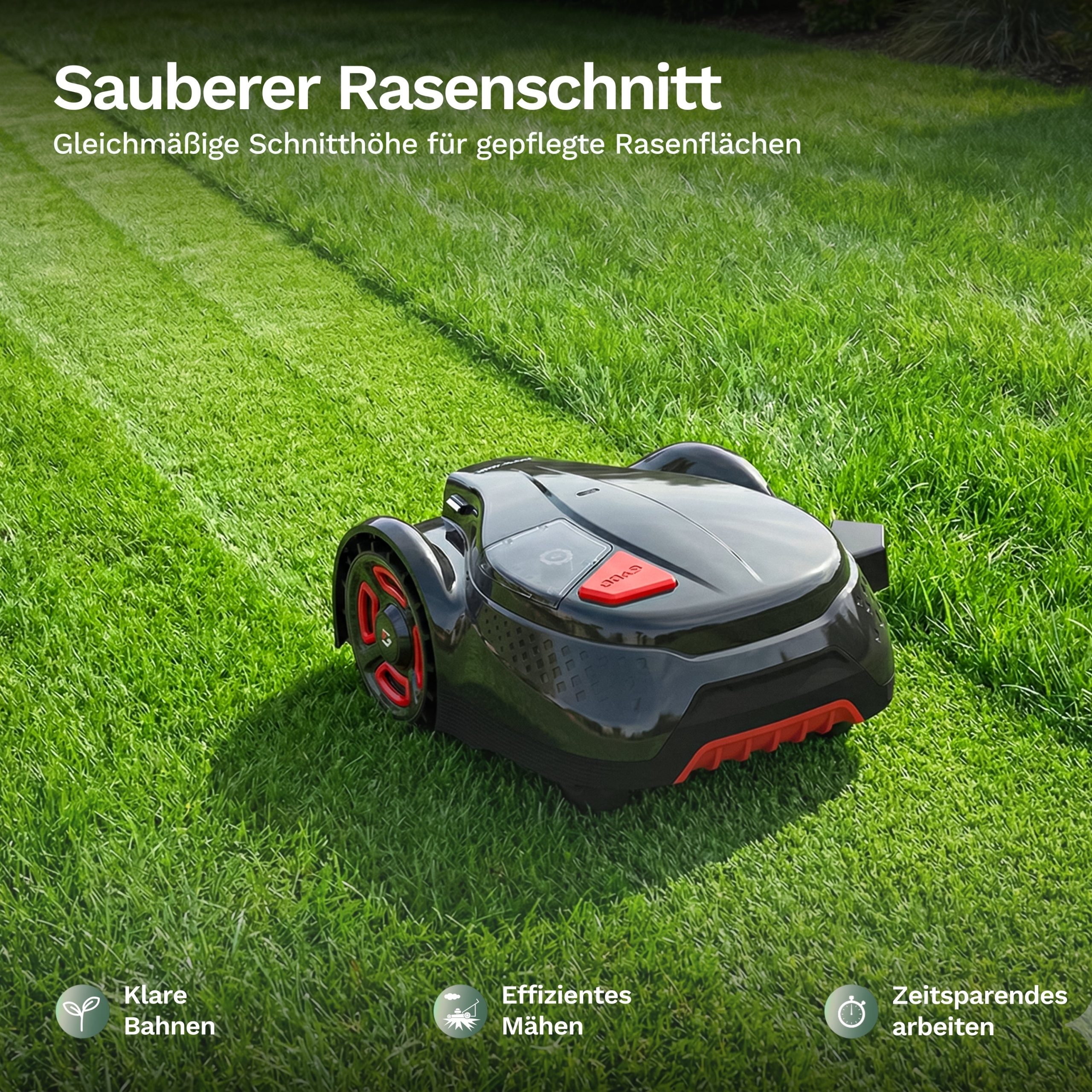 Goalker H3 Pro – Mähroboter ohne Begrenzungskabel