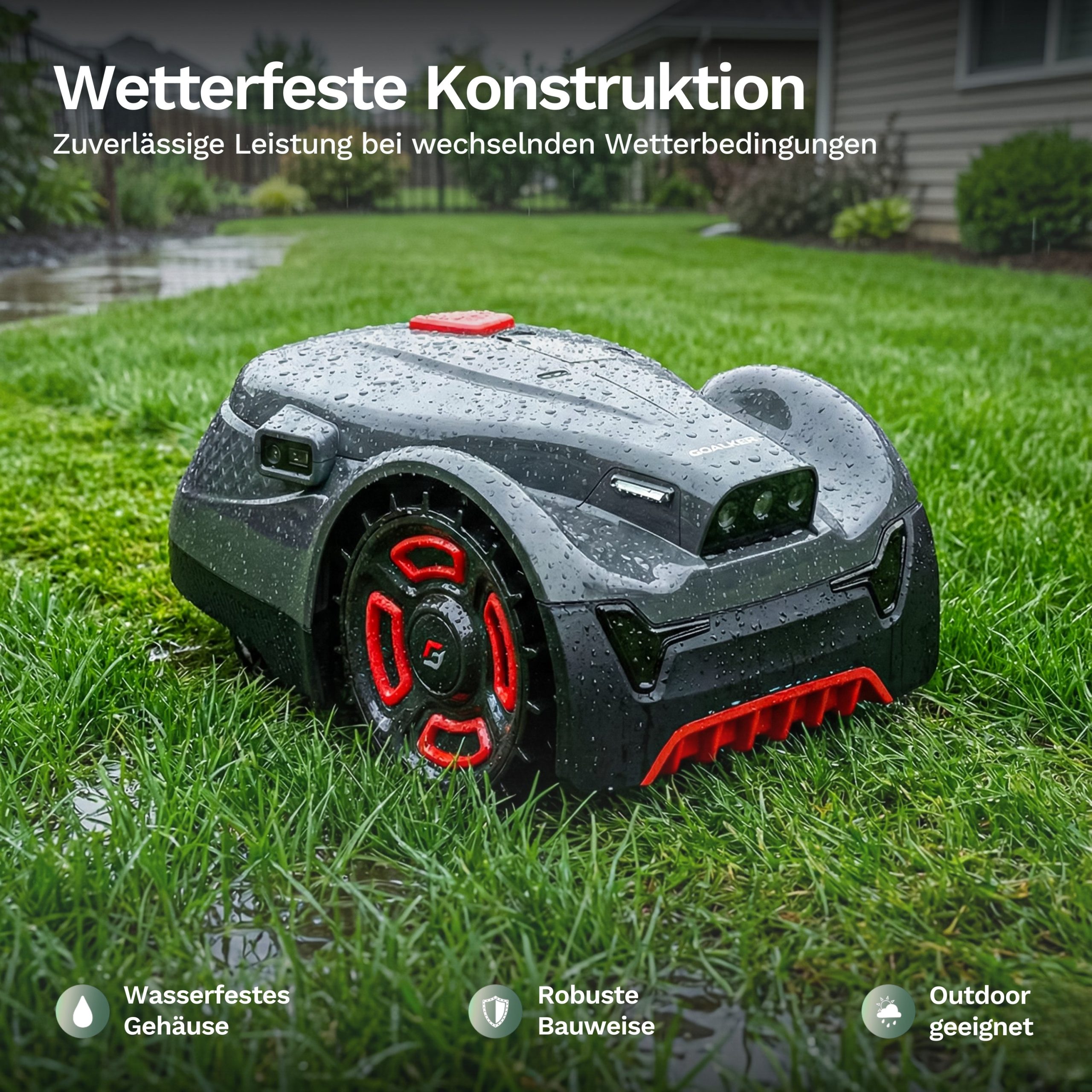 Goalker H3 Pro – Mähroboter ohne Begrenzungskabel