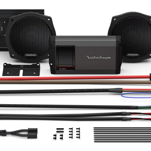 ROCKFORD FOSGATE 16,5 cm Koax Lautsprecher 4 Kanal Verstärker HD9813SG-STG2