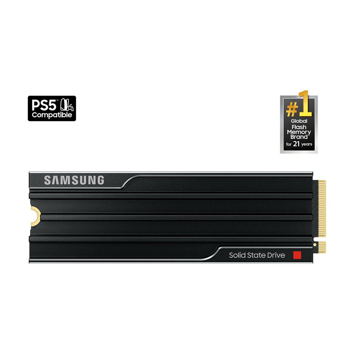 Samsung 9100 PRO Heatsink NVMe M.2 SSD 4TB schwarz Samsung 9100 PRO Heatsink NVMe M.2 SSD 4TB schwarz