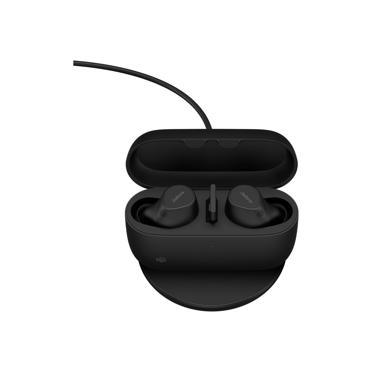 Jabra Evolve2 Buds True Wireless In-Ear-Bluetooth mit aktiver Geräuschunterdrückung schwarz