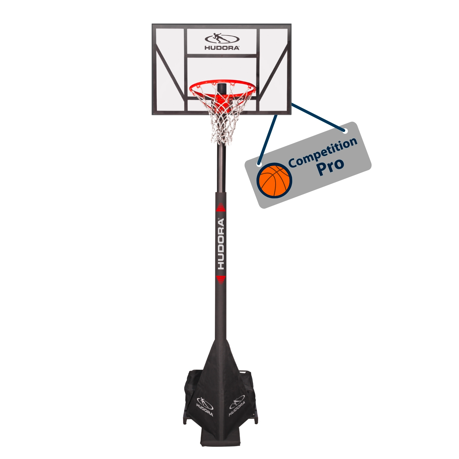 HUDORA Basketballständer Competition Pro