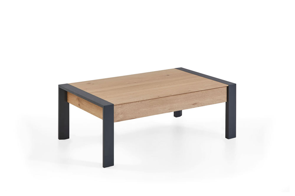 Hartmann Couchtisch ANEA ca. 121 x 75 cm, Höhe 44 cm in Kerneiche natur sandgestrahlt - Gallery 1 Hartmann Couchtisch ANEA ca. 121 x 75 cm, Höhe 44 cm in Kerneiche natur sandgestrahlt