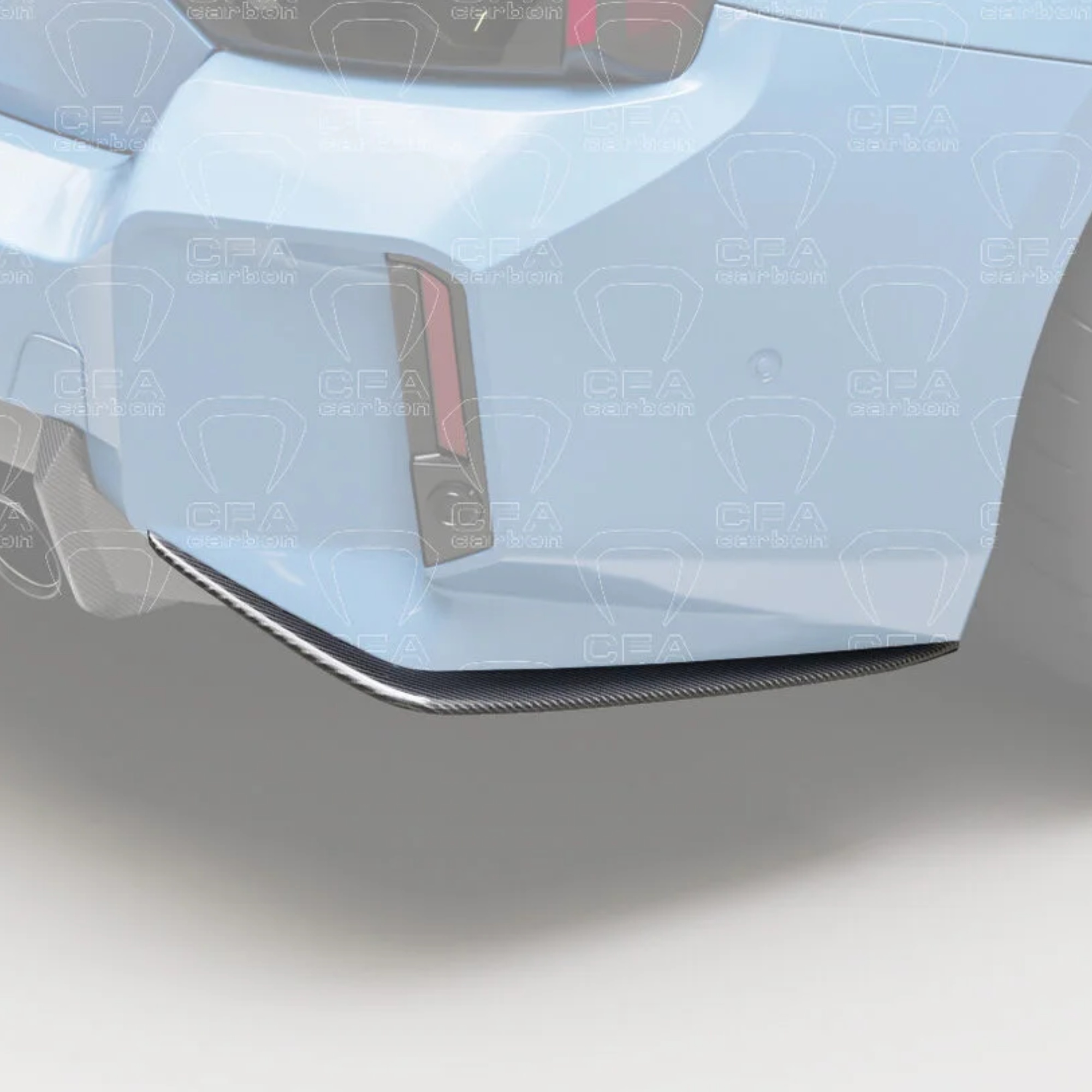 Carbon Heckschürzen Blades Add-on für M2 G87 - MANHART Forged Carbon
