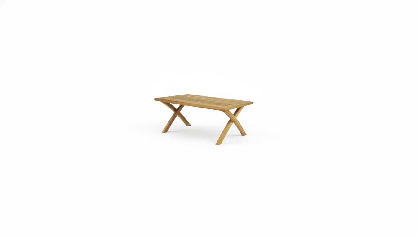 Hellbrauner Couchtisch Designer Outdoor Kaffeetisch Edle Terrassenmöbel Hellbrauner Couchtisch Designer Outdoor Kaffeetisch Edle Terrassenmöbel