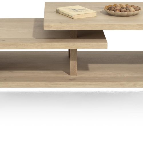 Henders & Hazel Couchtisch NYSTEAD ca. B60 H45 T120 cm in Eiche furniert Dune natural