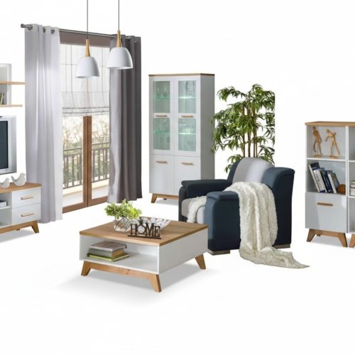 Hochschrank Dsigner Vitrine Glas Schrank Vitrinen Regal Wohnzimmer
