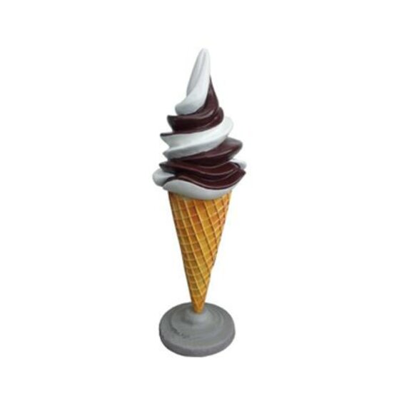 Ice Cream Eisdiele Skulptur Dekoration Figuren Aufsteller 130cm Ice Cream Eisdiele Skulptur Dekoration Figuren Aufsteller 130cm