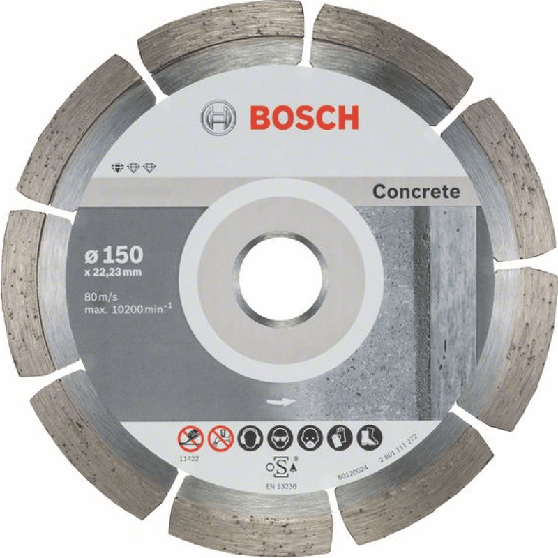 10St. Dia-Ts 150x22;23 Std. Concrete 10St. Dia-Ts 150x22;23 Std. Concrete