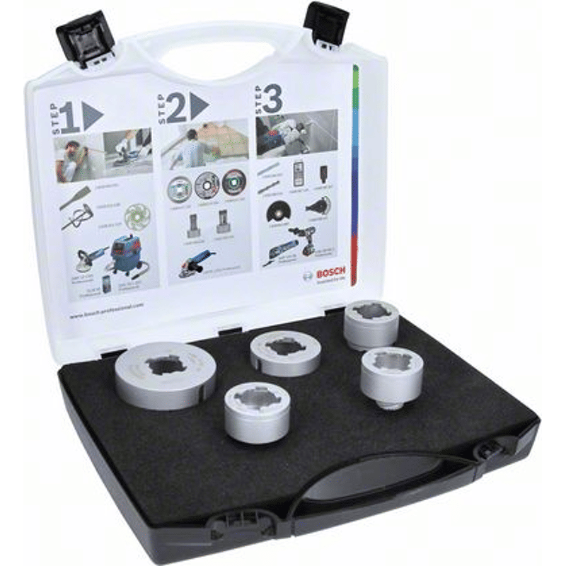 X-Lock Dry Sp. Set25/35/51/68+Fräsfinger X-Lock Dry Sp. Set25/35/51/68+Fräsfinger