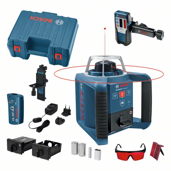 Rotationslaser Grl 300 Hv; mit RC 1; WM 4 und LR 1 - Gallery 1 Rotationslaser Grl 300 Hv; mit RC 1; WM 4 und LR 1