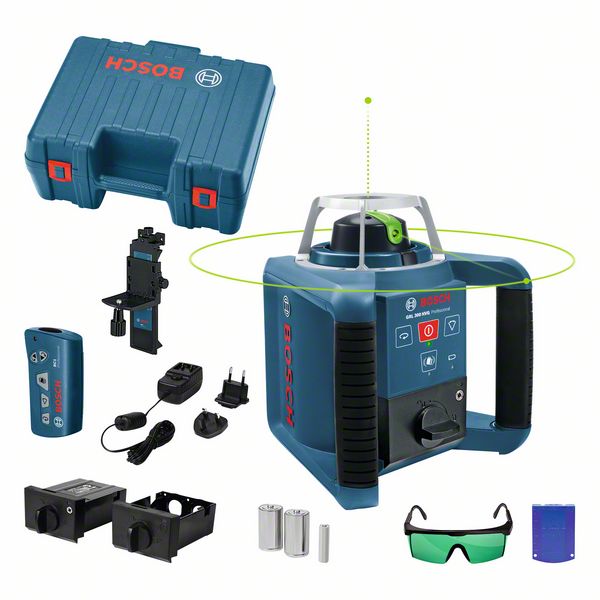 Rotationslaser Grl 300 Hvg; mit RC 1 und WM 4