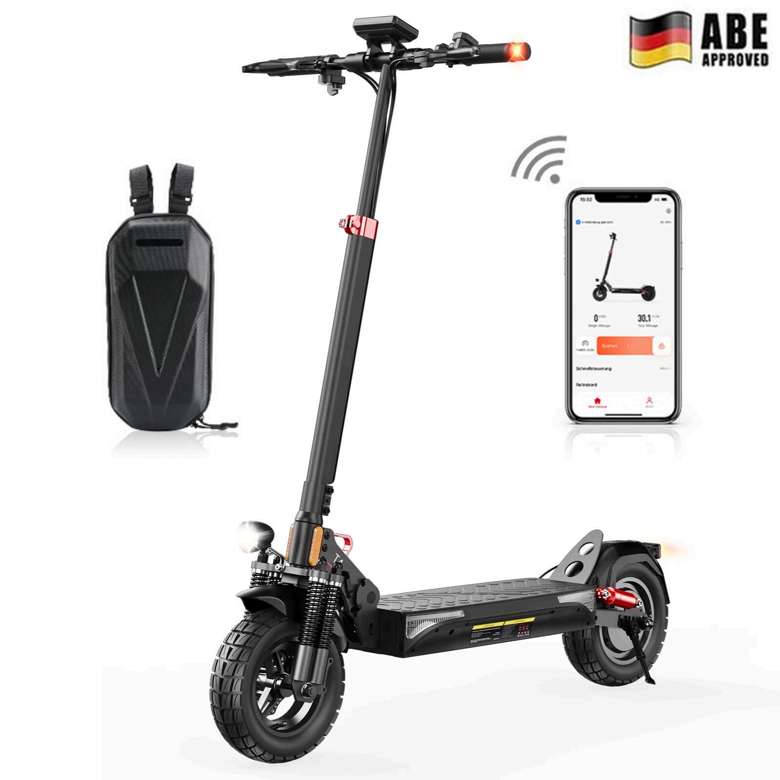 isinwheel T4 All-Terrain Offroad E-Scooter Mit Straßenzulassung (ABE, eKFV)