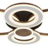 Interliving LED-Deckenleuchte IL-9345 in Metall weiß matt, schwarz matt Interliving LED-Deckenleuchte IL-9345 in Metall weiß matt, schwarz matt