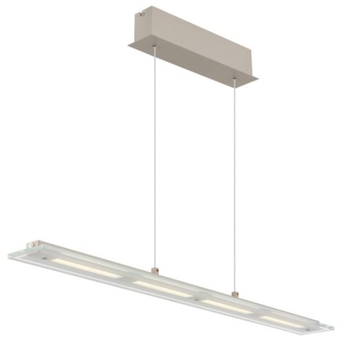 Interliving LED-Hängeleuchte IL-9356 in Metall sandfarben matt