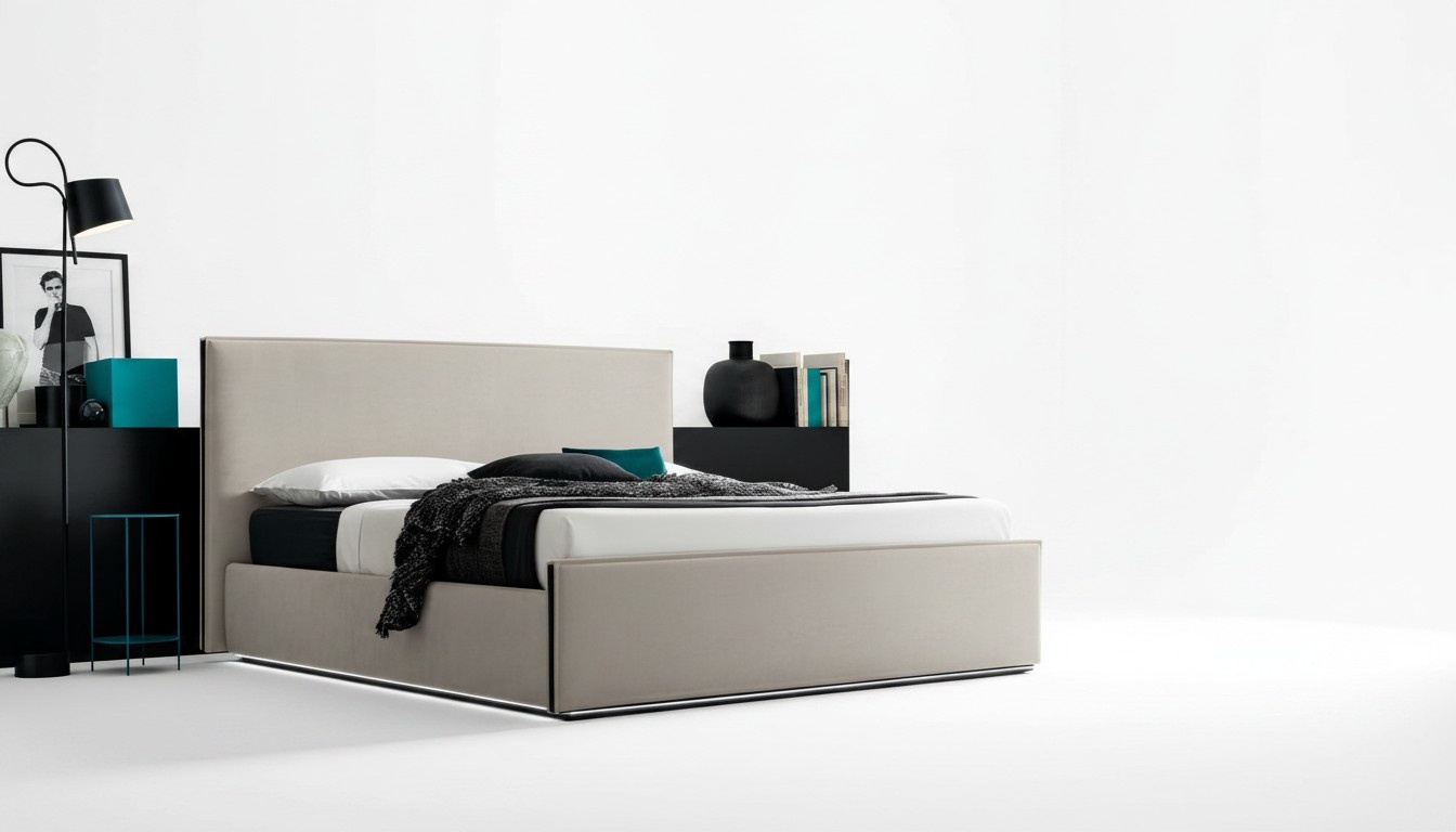 Italienische Möbel Design Bett Schlafzimmer Betten Leder Hotel Luxus Polster Neu Italienische Möbel Design Bett Schlafzimmer Betten Leder Hotel Luxus Polster Neu