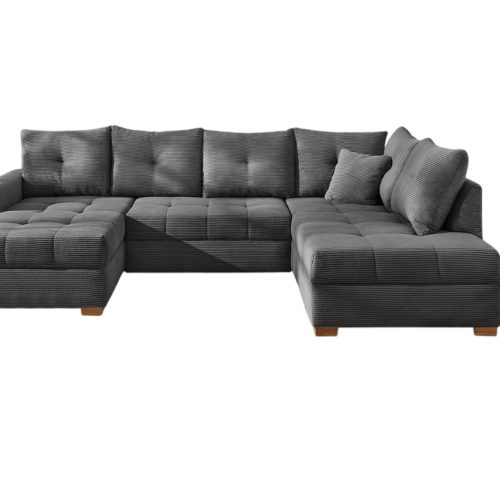 Wehrsdorfer Wohnlandschaft Abby ca. 170x313x200 Grau