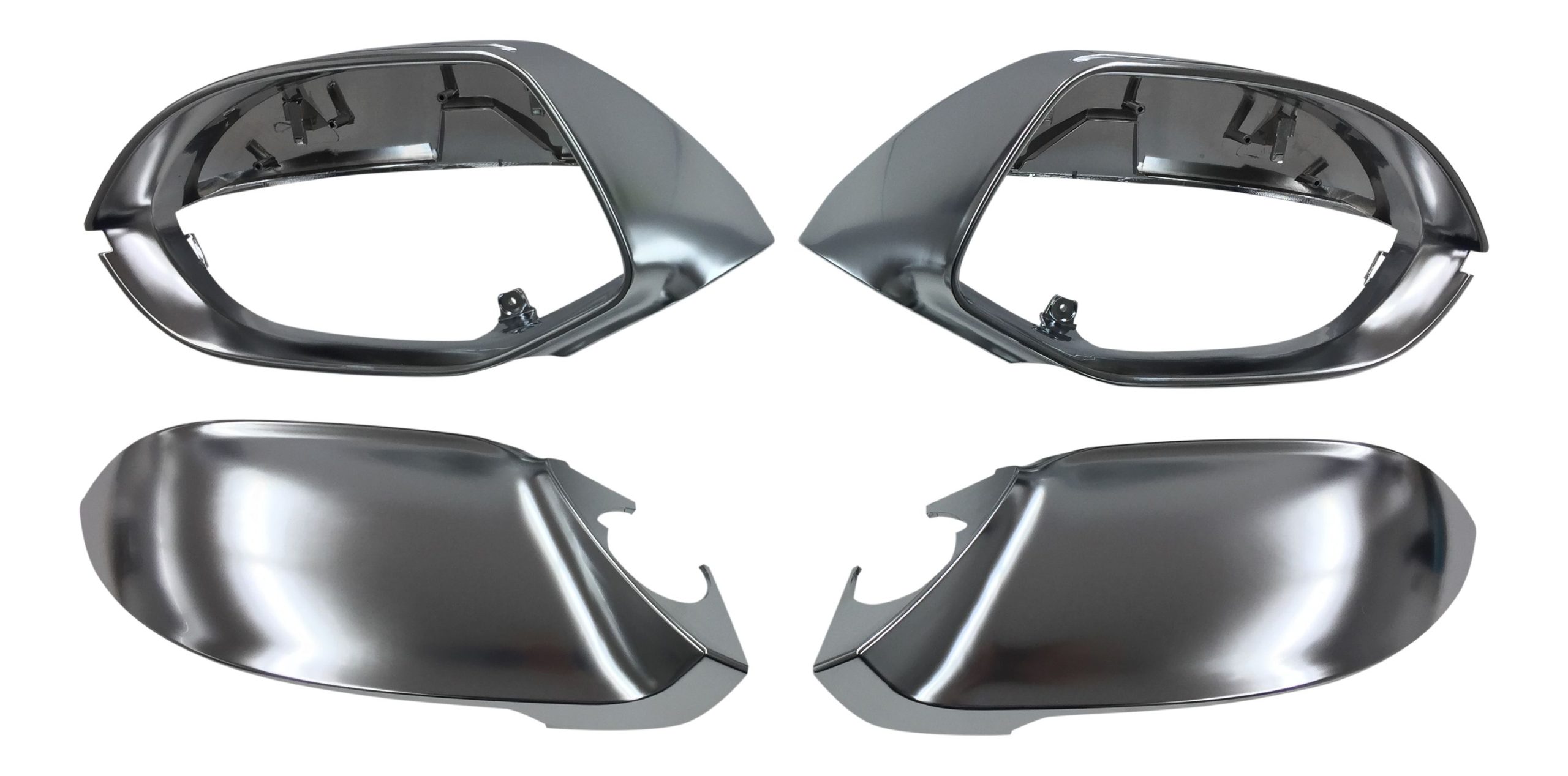 KOMPLETTE Gehäuse ALU Look Spiegel Kappen Außenspiegel SET für Audi A7 4G 10-17 KOMPLETTE Gehäuse ALU Look Spiegel Kappen Außenspiegel SET für Audi A7 4G 10-17