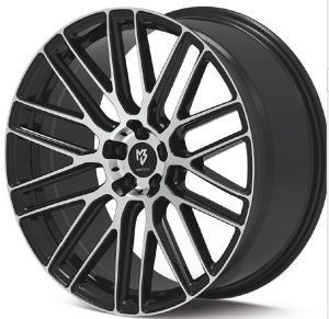 MB Design KV4 Glanzschwarz poliert Felge 8,5x22 - 22 Zoll 5x108 Lochkreis MB Design KV4 Glanzschwarz poliert Felge 8,5x22 - 22 Zoll 5x108 Lochkreis