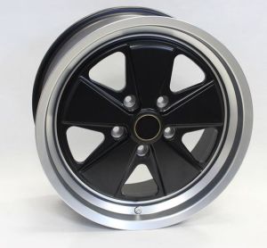 Kerscher FX 1-teilig schwarz poliert Felge 10×18 – 18 Zoll 5×130 Lochkreis
