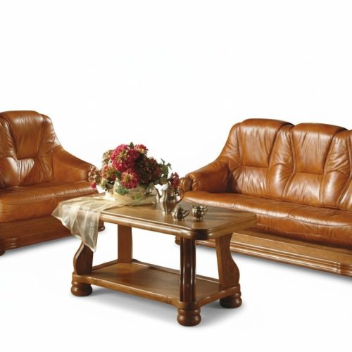 Klassische Dreisitzer Couch Couchen Polster Sofa 3Sitzer Leder Couchen