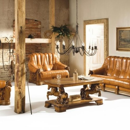 Klassische Dreisitzer Couch Polster Sofa 100% Echtes Leder Holz (ohne 2+1) Neu Klassische Dreisitzer Couch Polster Sofa 100% Echtes Leder Holz (ohne 2+1) Neu