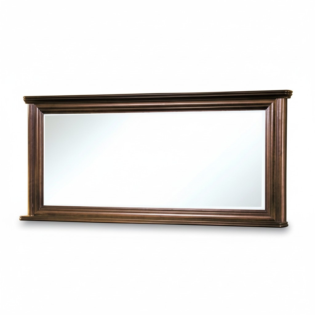 Klassischer Designer Echten Holz Rahmen XXL Spiegel 157x71 Spiegel - Model W-L1 Klassischer Designer Echten Holz Rahmen XXL Spiegel 157x71 Spiegel - Model W-L1