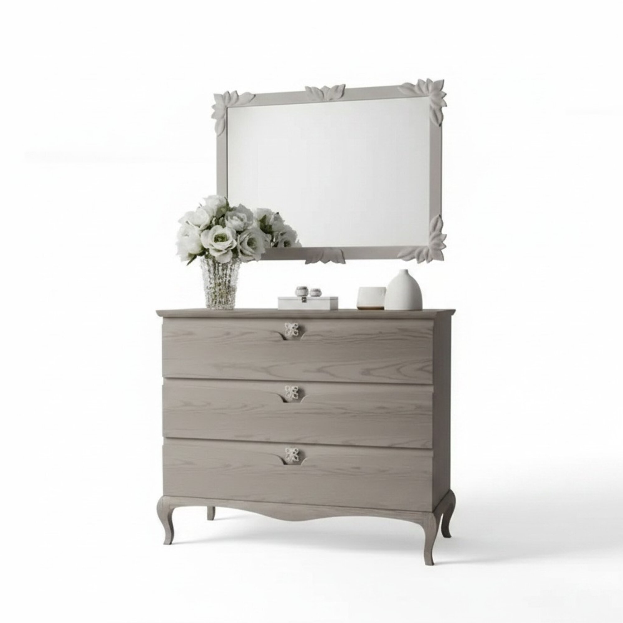 Kommode Spiegel Schrank Luxus Kommoden Regal Konsole Möbel Set 2tlg. Kommode Spiegel Schrank Luxus Kommoden Regal Konsole Möbel Set 2tlg.
