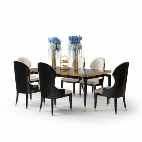 Komplette Esszimmer Garnitur Tisch 6x Lehnstuhl Stühle Luxus Essgruppe Komplette Esszimmer Garnitur Tisch 6x Lehnstuhl Stühle Luxus Essgruppe