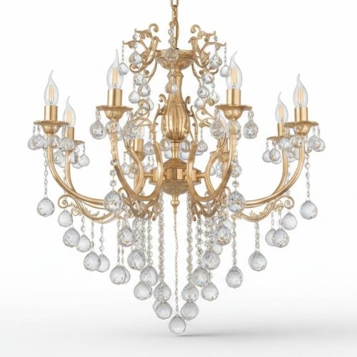 Kronleuchter Kristall Luxus Deckenleuchter Lüster Deckenlampe Gold Lampe Kronleuchter Kristall Luxus Deckenleuchter Lüster Deckenlampe Gold Lampe
